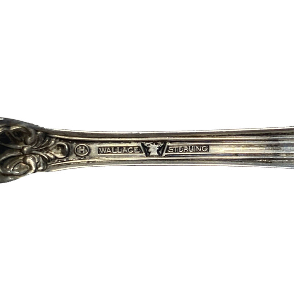 Wallace Sir Christopher Sterling Silver Teaspoon 6" NO MONO Replacement - Picture 7 of 8